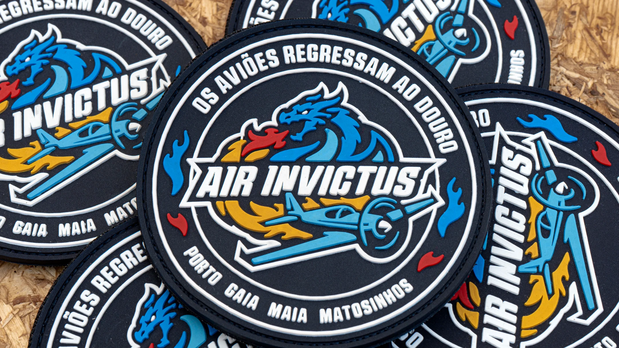 Nhdesign project Air Invictus: Collection of official event merchandise