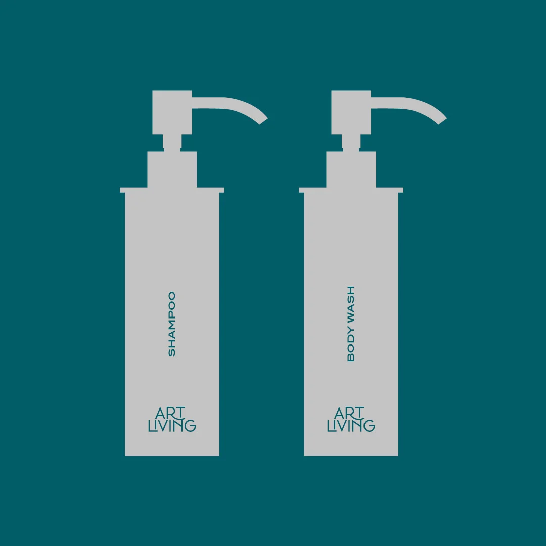 Projeto Art Living da Nhdesign: Aplicação da identidade Art Living em produtos de uso diário