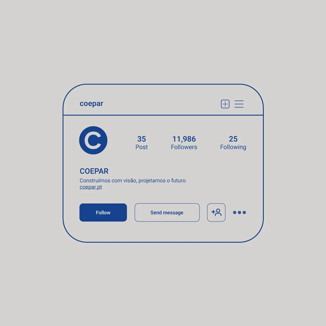 Projeto Coepar da Nhdesign: Conjunto de ícones e interface digital com identidade Coepar