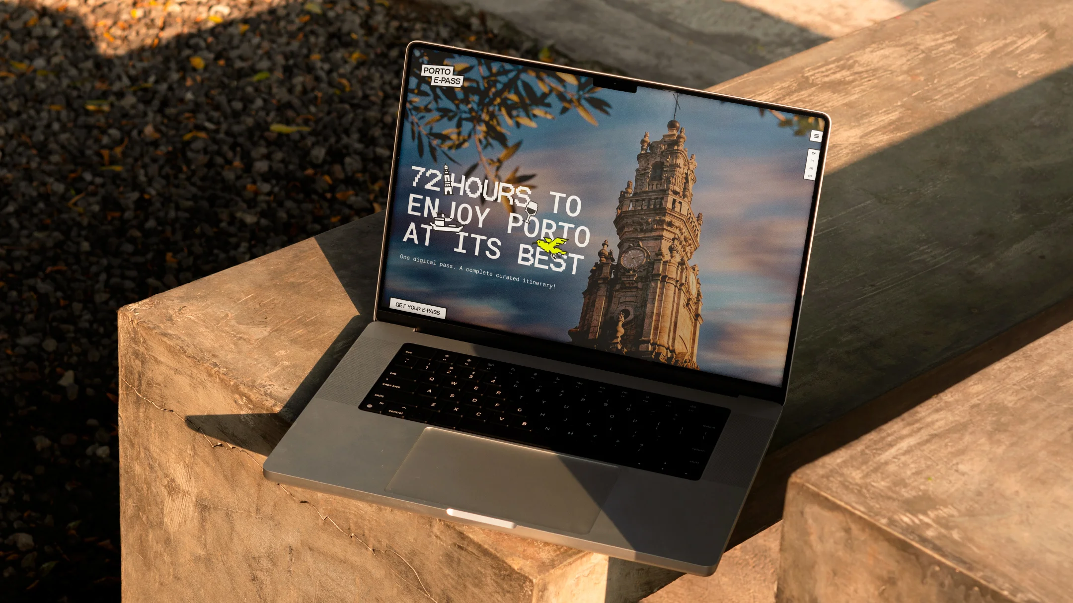 Imagem principal do projeto Porto E-Pass da Nhdesign