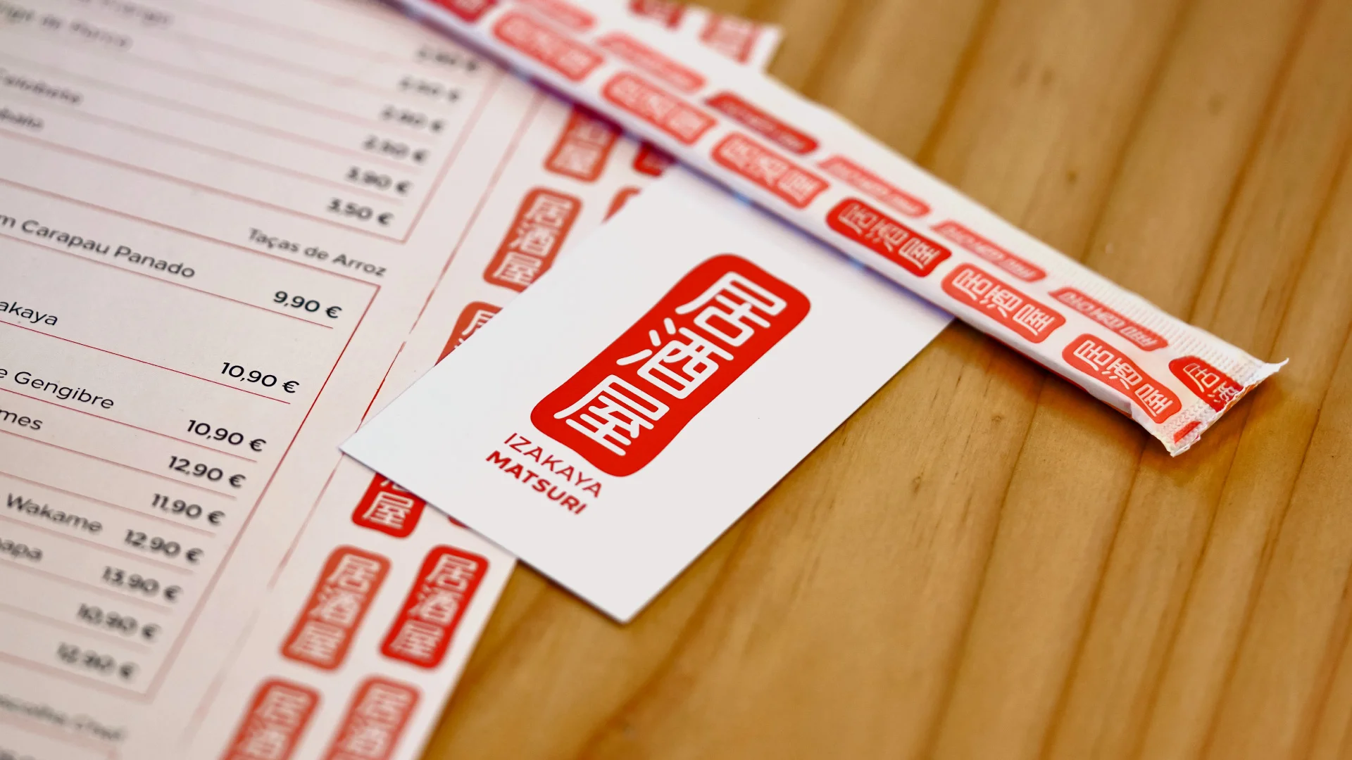 Highlight do projeto Izakaya Matsuri da Nhdesign