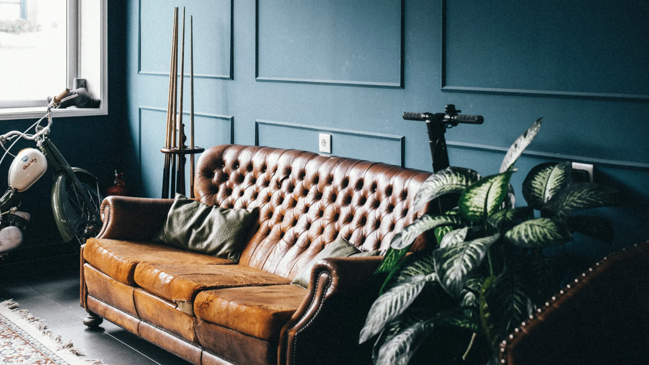 Nhdesign project Le Beard: Waiting area with a refined and comfortable visual language