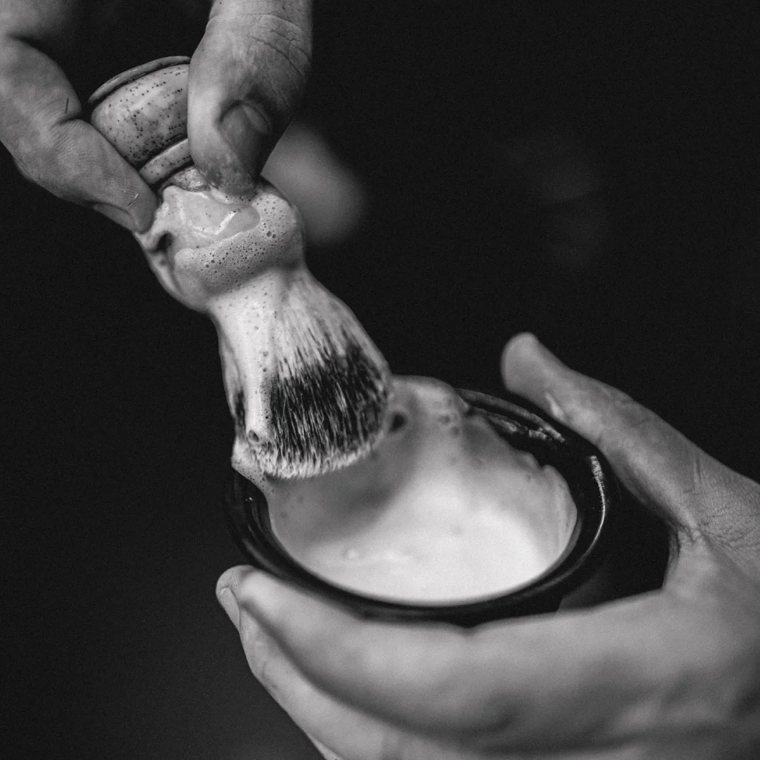 Nhdesign project Le Beard: Preparation and application of products during the shaving process