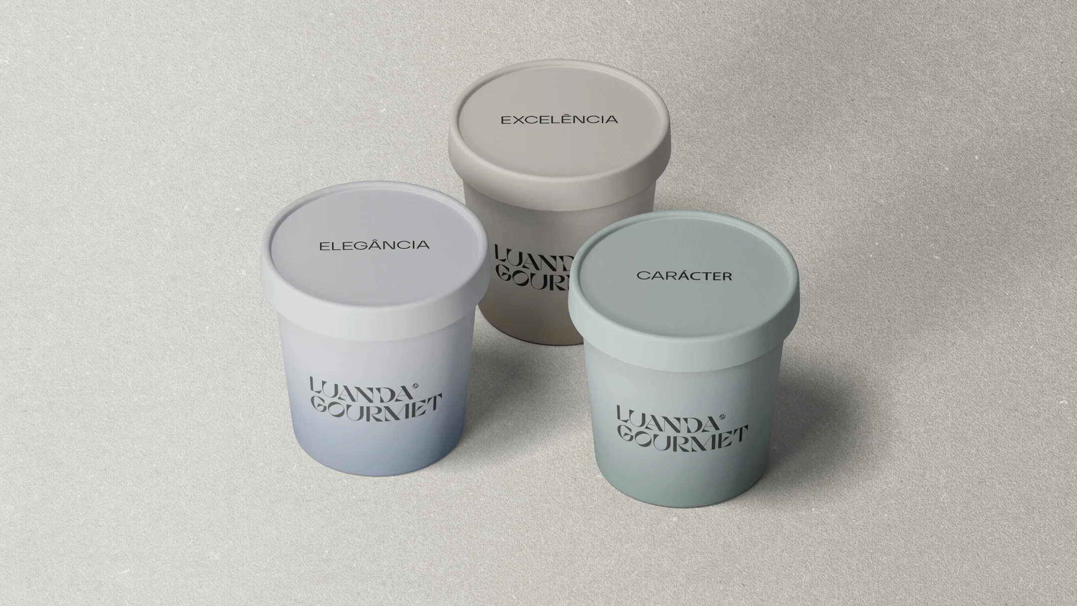 Projeto Luanda Gourmet da Nhdesign: Potes da Luanda Gourmet.