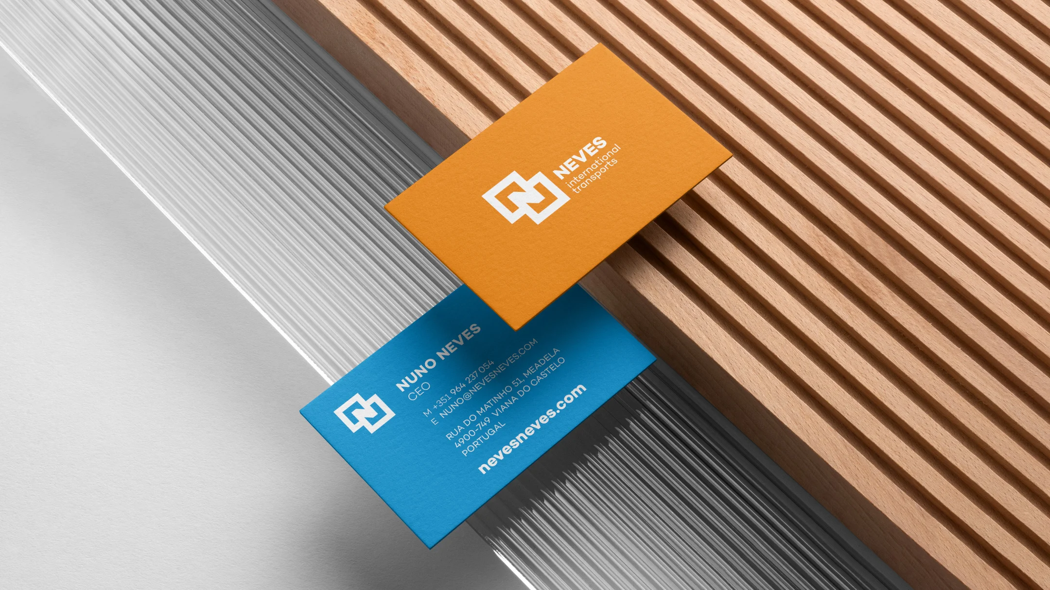 Imagem principal do projeto Neves International Transports da Nhdesign