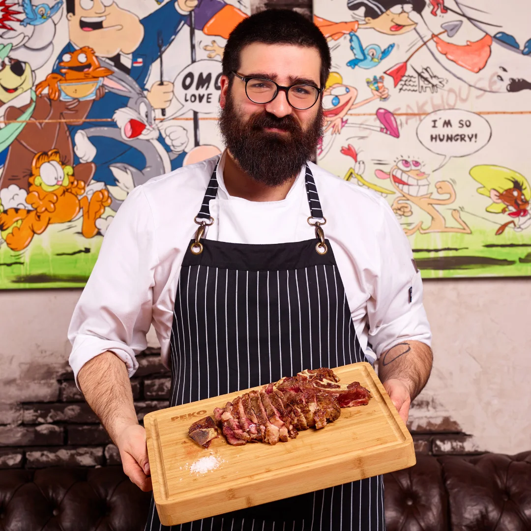 Nhdesign project PEKO & Co.: Chef with Peko cutting board