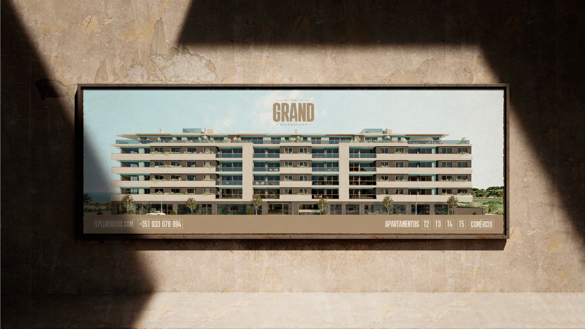Highlight do projeto The Grand Splendouro da Nhdesign