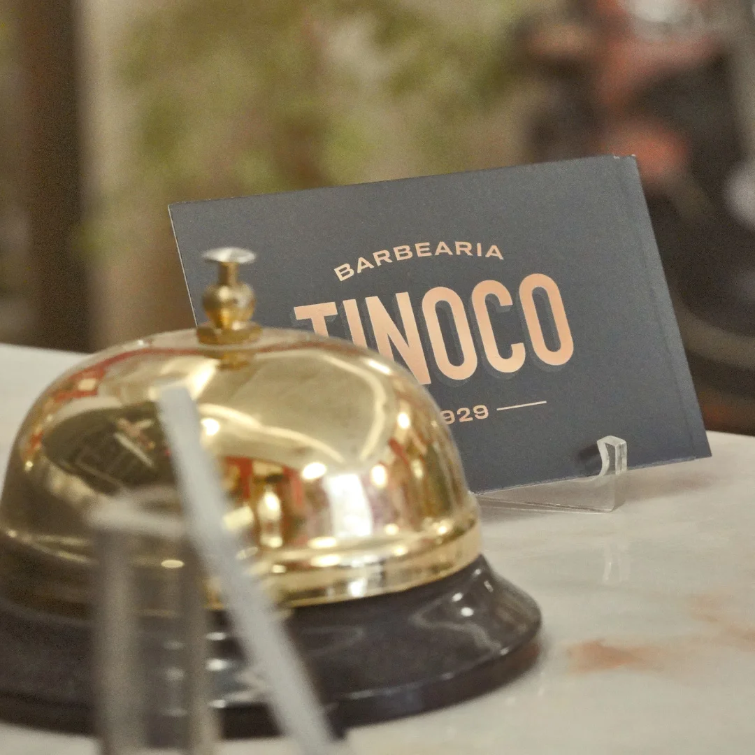 Nhdesign project Barbearia Tinoco: Tinoco's Business Card