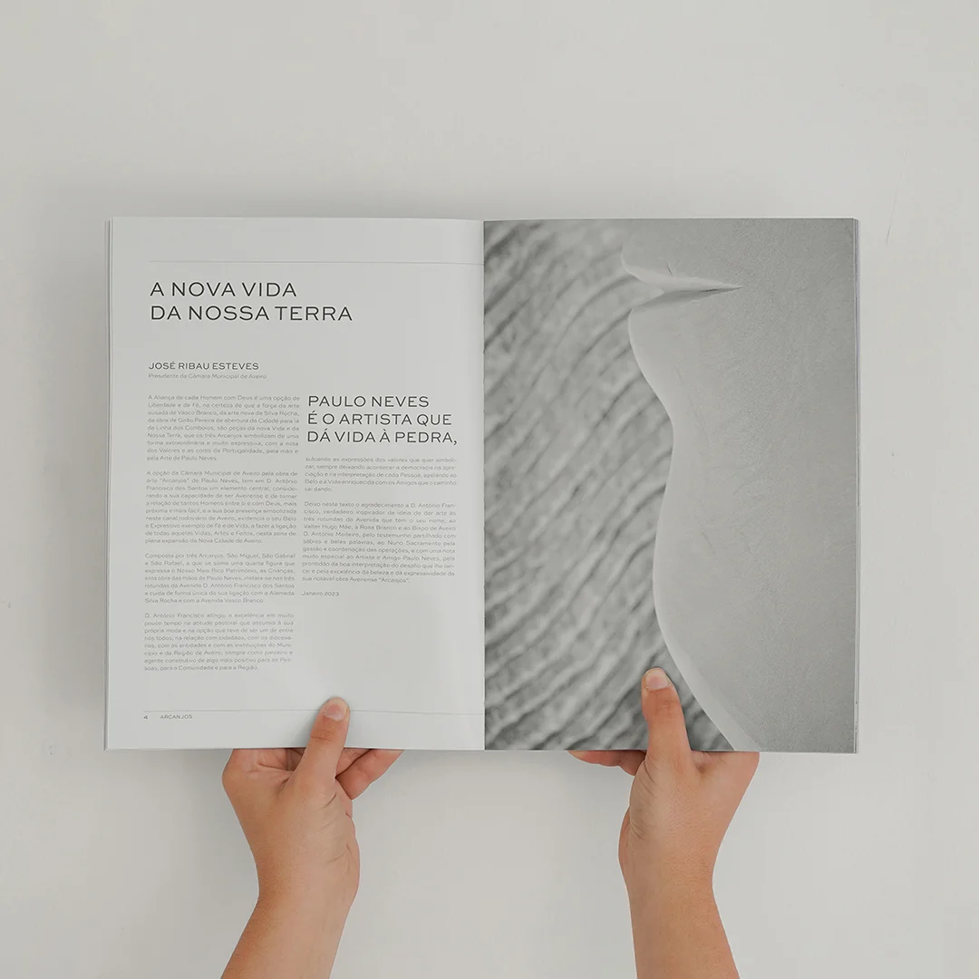 Nhdesign project Arcanjos: Body of the Paulo Neves catalog