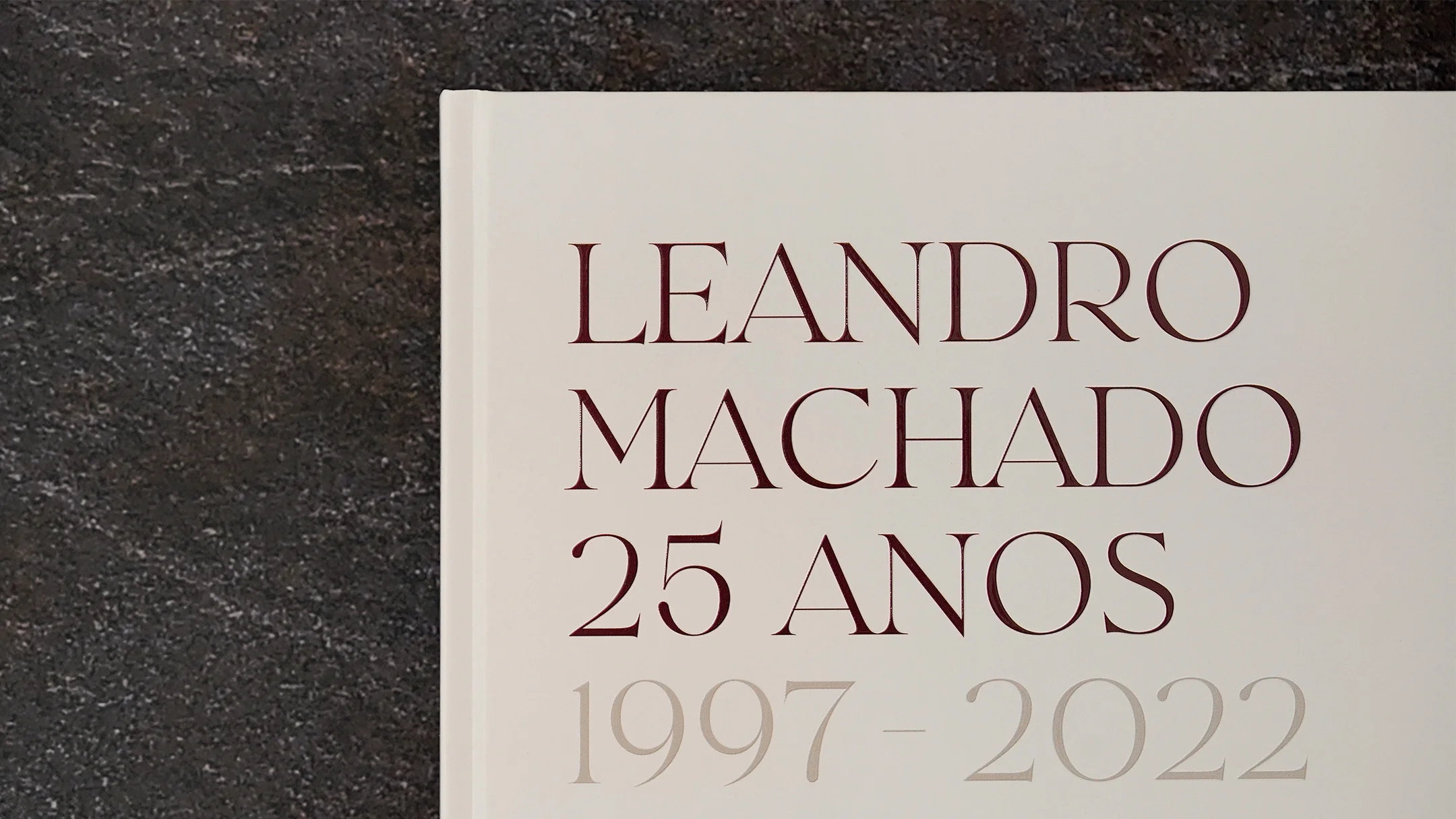 Projeto Leandro Machado, 25 anos da Nhdesign