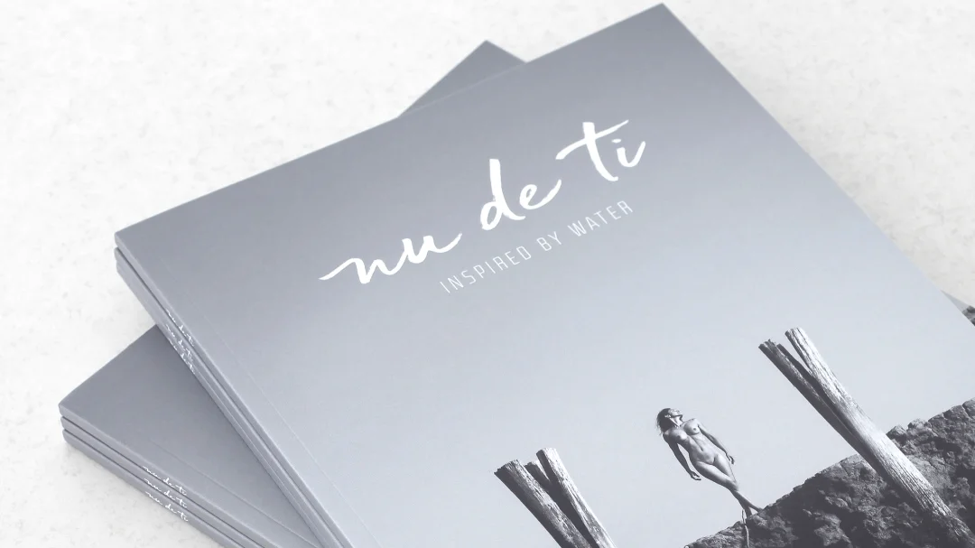 Body, water and landscape in an editorial narrative, Nhdesign